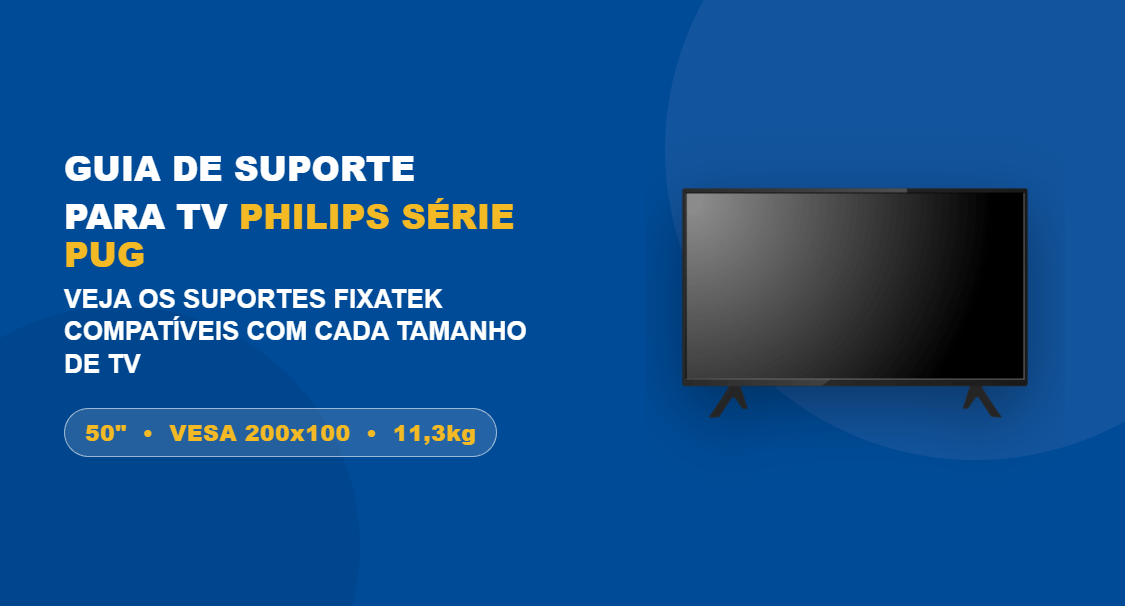 Guia de Suporte para TV Philips Série PUG