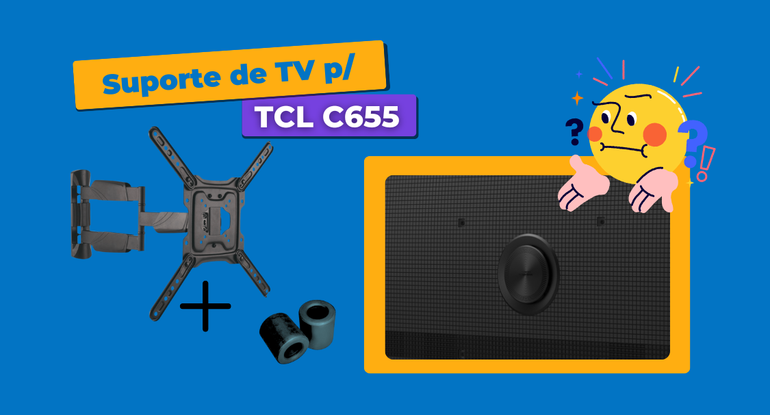 Guia de Suporte para TV TCL Série C655 (Subwoofer)