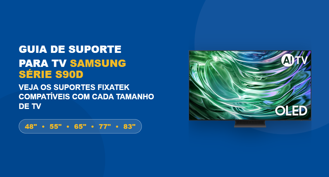 Guia de Suporte para TV Samsung Série S90D