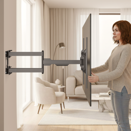 FT-12610 - Suporte de TV Triarticulável com Braço Duplo