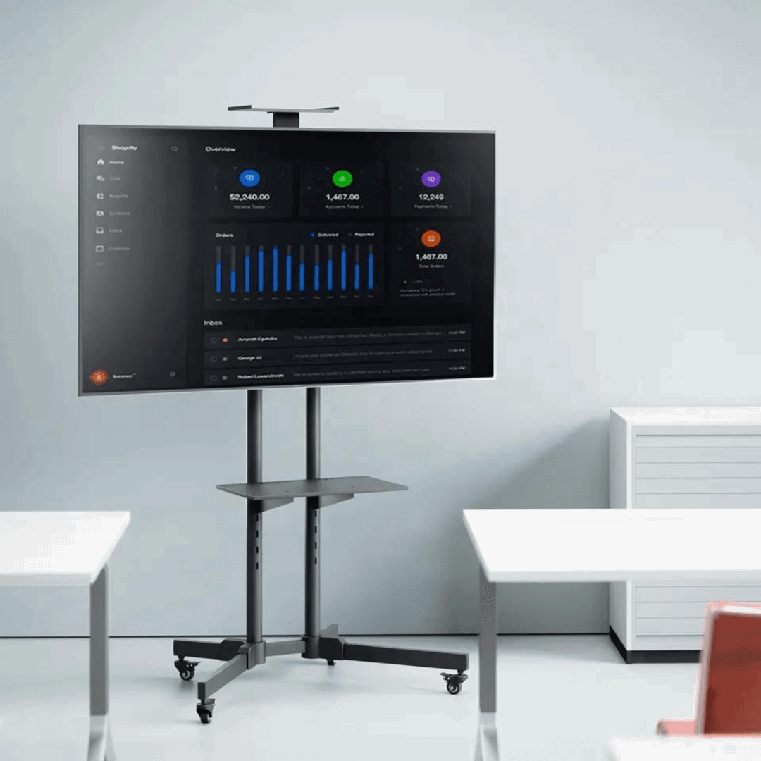 Rack / Suporte Pedestal para TV LED / OLED / QLED 32" até 70" FT-64EX - Fixatek - Fixatek