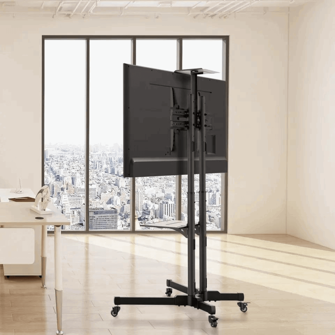 Rack / Suporte Pedestal para TV LED / OLED / QLED 32" até 70" FT-64EX - Fixatek - Fixatek