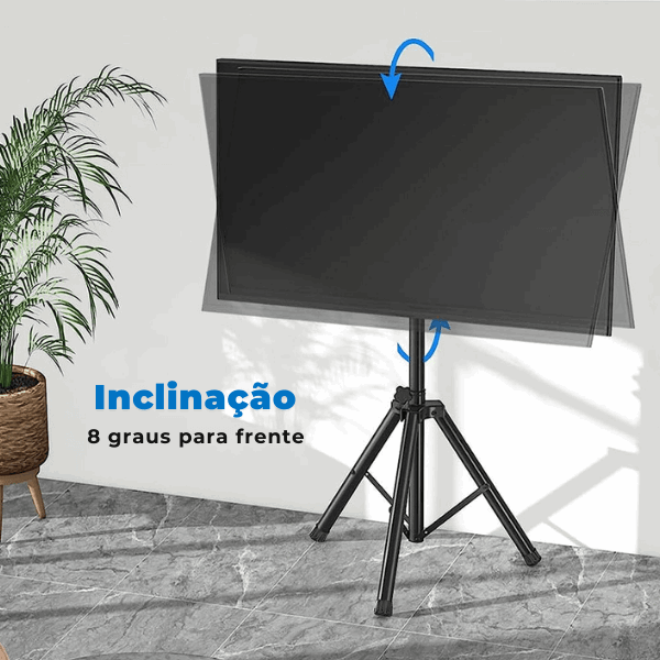 Suporte Tripé Pedestal para TV LED / OLED / QLED de 26" até 55" FT-170TR - Fixatek - Fixatek