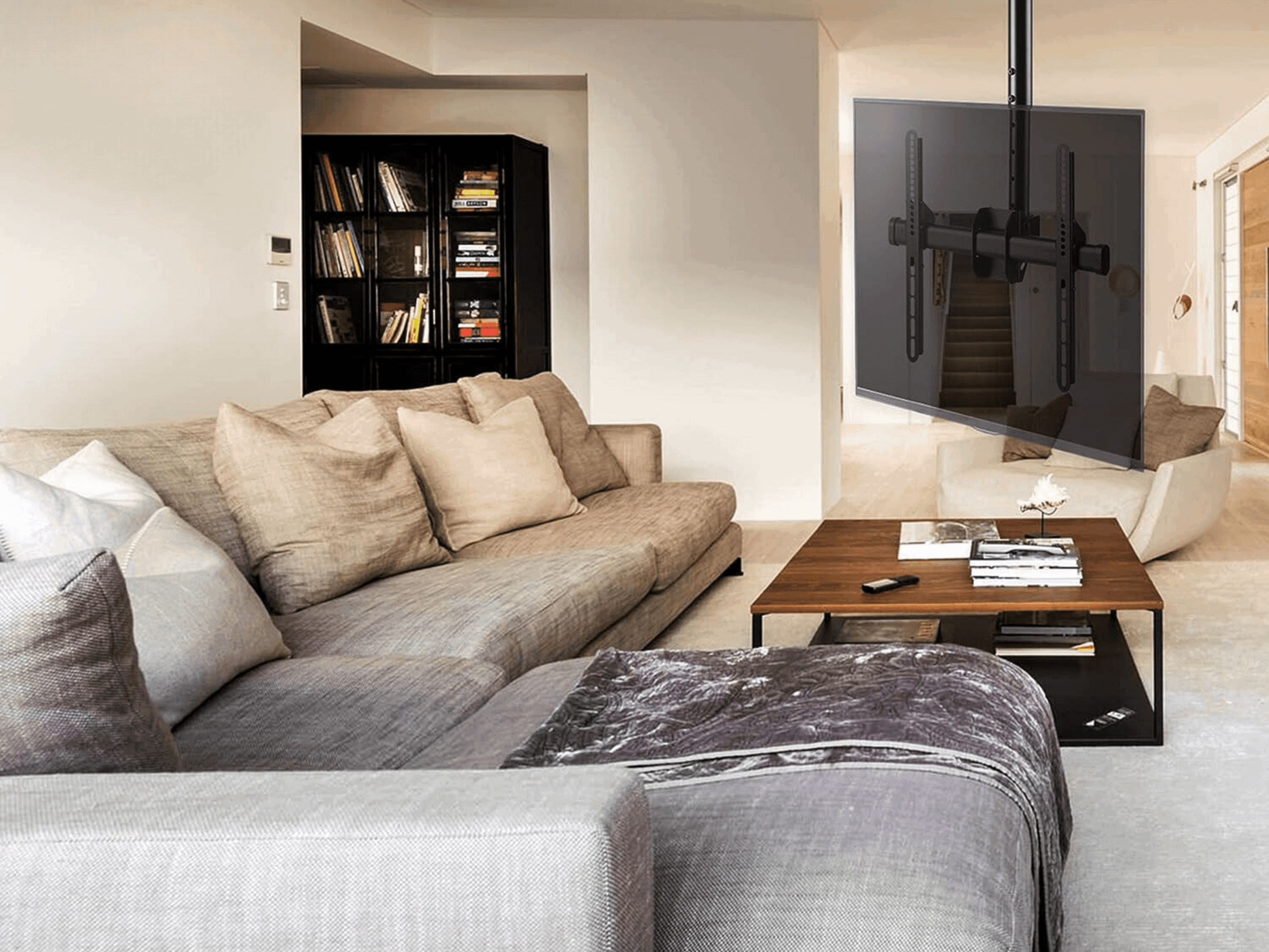 Suporte de Teto para TV LED / OLED / QLED até 55" com Peso até 50kg - FT-4491T - Fixatek - Fixatek