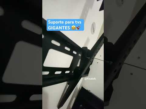 Video - Suporte de tv inclinável para telas gigantes 70” 75” 80” 85” 86” 98” fixatek - FT-84UP