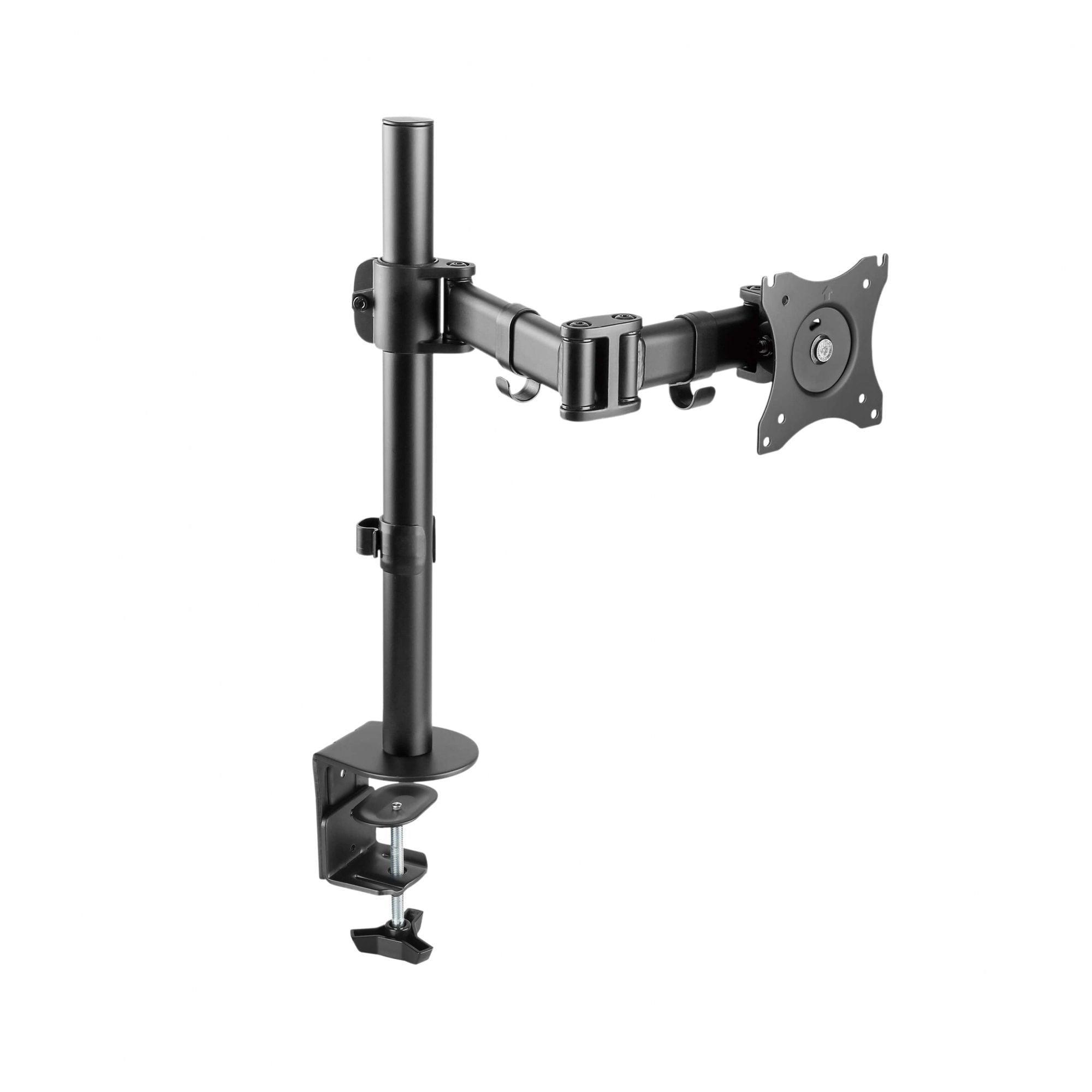 Suporte Ergonômico Articulado de Mesa para 1 Monitor de 13" até 27" FT-428M1 - Fixatek - Fixatek