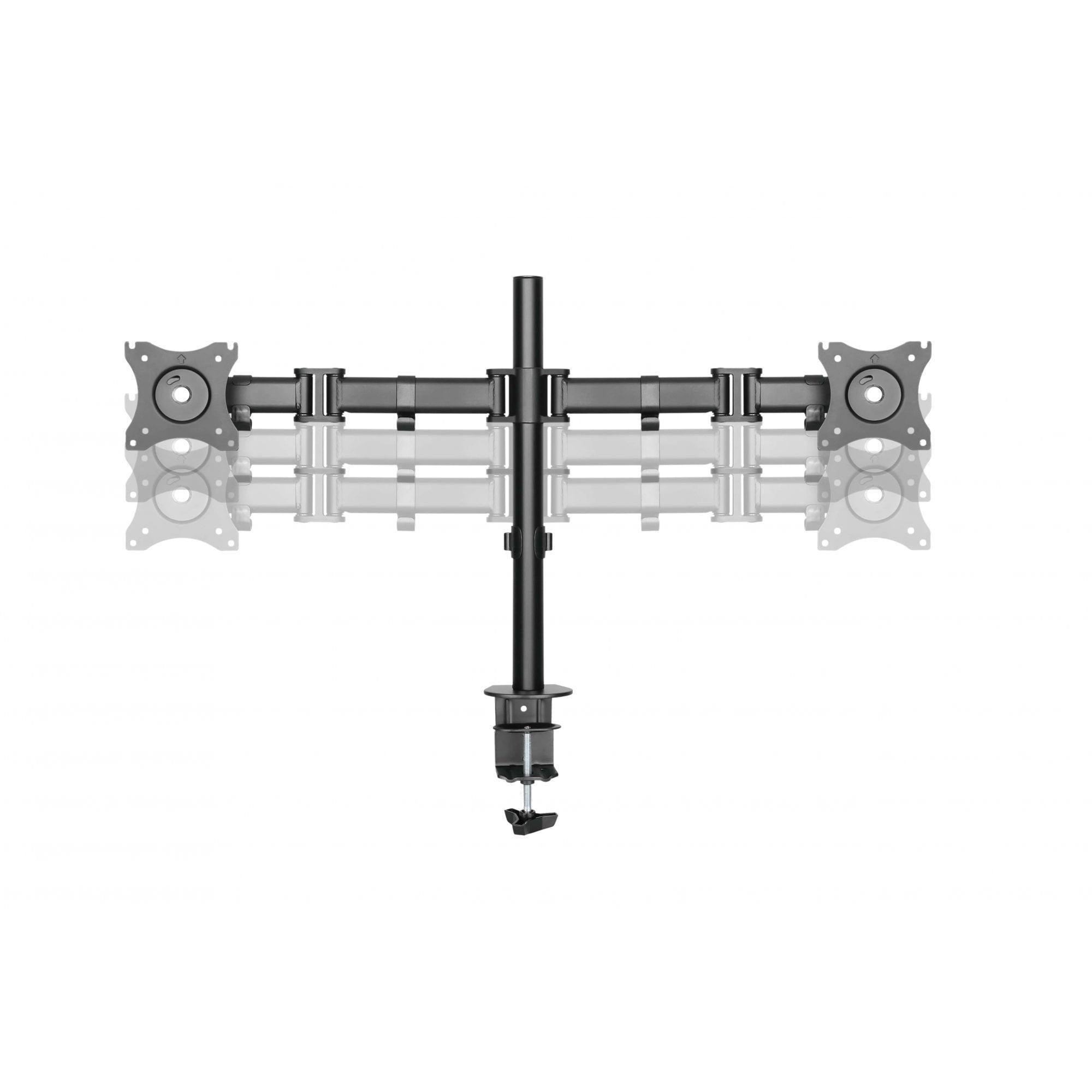 Suporte Ergonômico Articulado de Mesa para 2 Monitores de 13" até 27" FT-726M2 - Fixatek - Fixatek