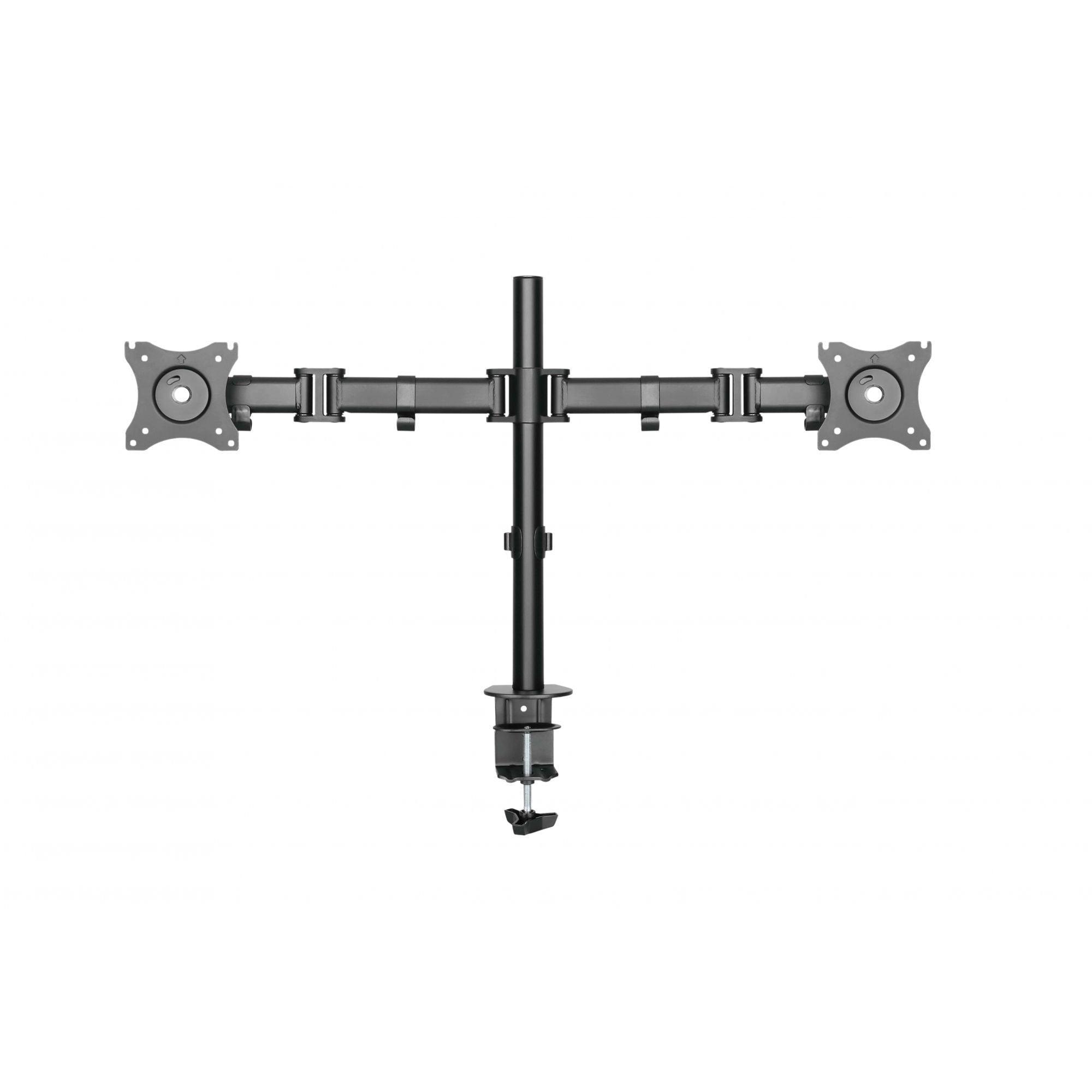 Suporte Ergonômico Articulado de Mesa para 2 Monitores de 13" até 27" FT-726M2 - Fixatek - Fixatek