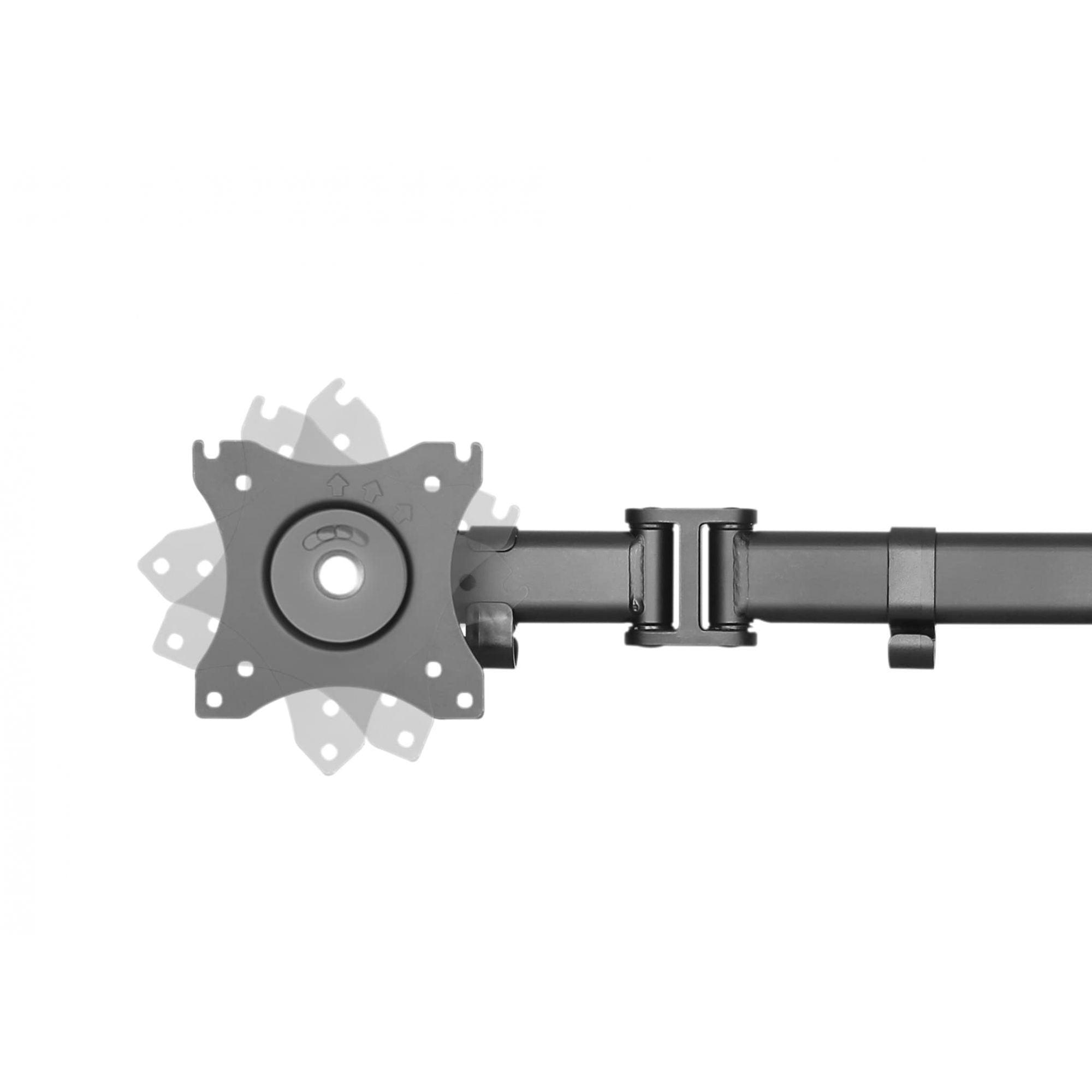 Suporte Ergonômico Articulado de Mesa para 2 Monitores de 13" até 27" FT-726M2 - Fixatek - Fixatek