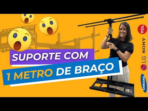 Video - Suporte com 1 metro de braço - FT-84100