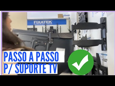 Video - Como Instalar suporte para TV - Passo a Passo Mais Completo do Youtube Suporte Articulado - FT-2251P
