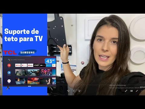 Video - Suporte Para TV Articulado Teto | Fixatek - FT-37T