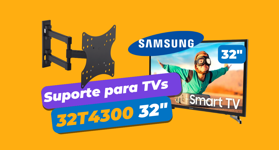 Guia de Suporte para TV Samsung Série T4300
