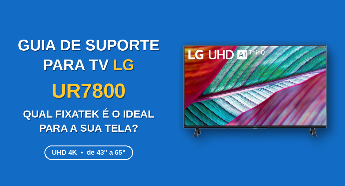 Guia de Suporte para TV LG UR7800