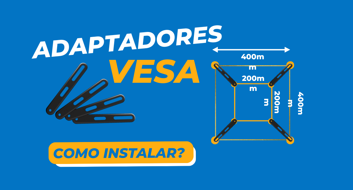Como Instalar Adaptadores VESA Na TV | Fixatek