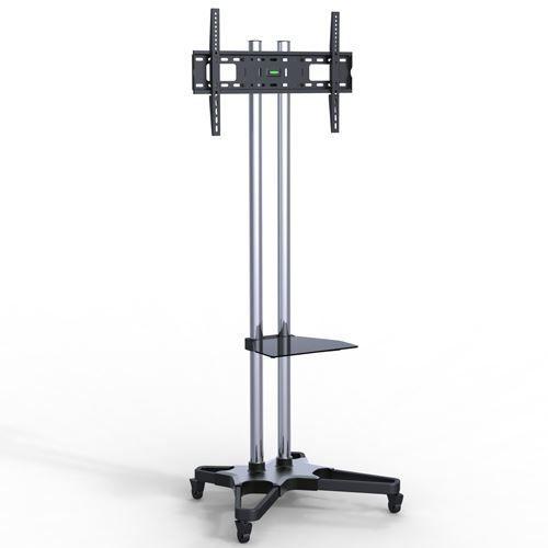 Rack / Suporte Pedestal com Rodas e Travas para TV LCD/LED de 37” até 70” FT-6418CR - Fixatek - Fixatek